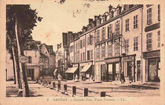 Gannat Vichy 03 Allier Grande Rue Place Pasteur
