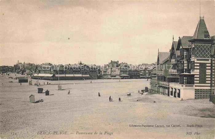 BERCK-PLAGE 62 Panorama de la plage