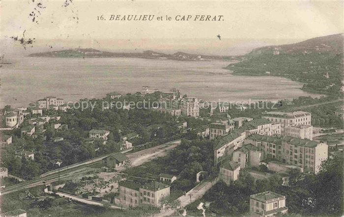 Beaulieu -sur-Mer 06 Alpes-Maritimes et Cap Ferat vue panoramique