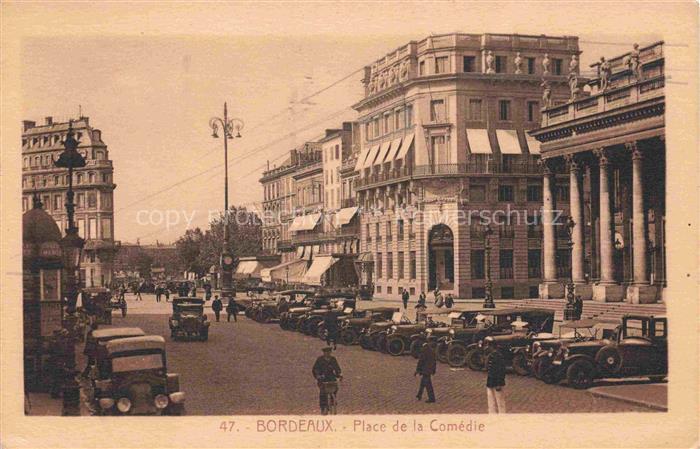 BORDEAUX 33 Gironde Place de la Comédie