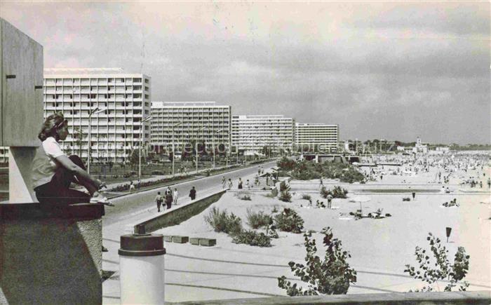 Mamaia Constanta Konstanza RO Aspect de la plaja Partie am Strand Hotels