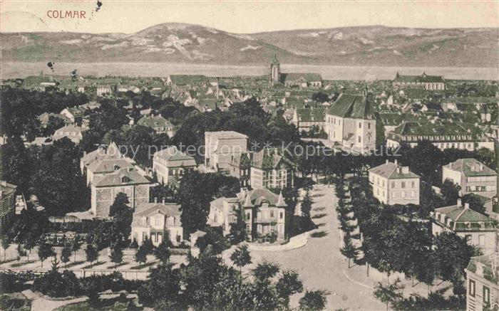 COLMAR 68 Haut-Rhin Stadtpanorama