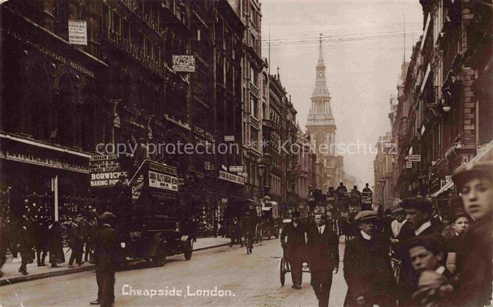 LONDON UK Cheapside