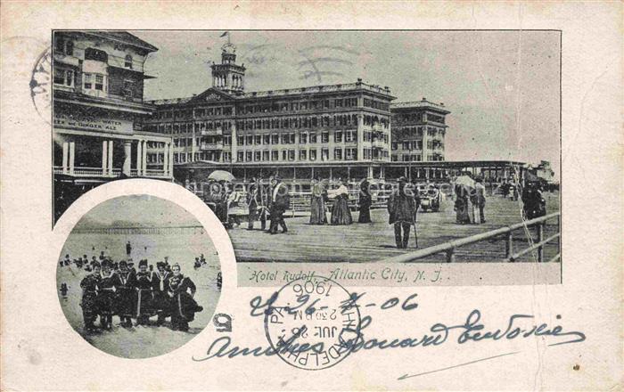Atlantic City New Jersey USA Hotel Rudolf
