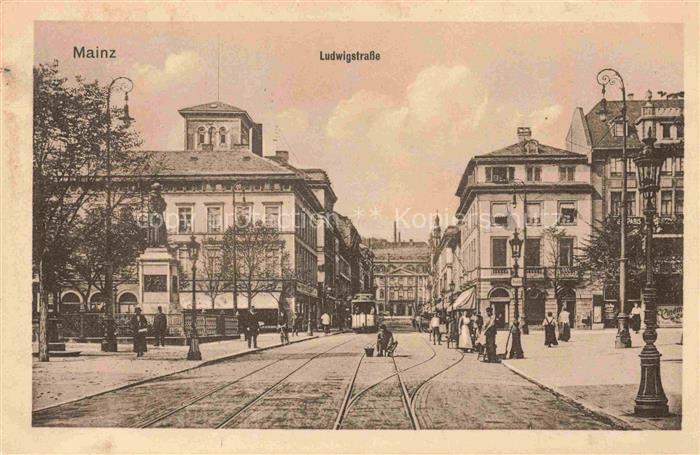 MAINZ  Rhein Ludwigstrasse Feldpost