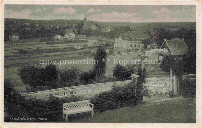 Friedrichsbrunn Harz Sachsen-Anhalt Panorama
