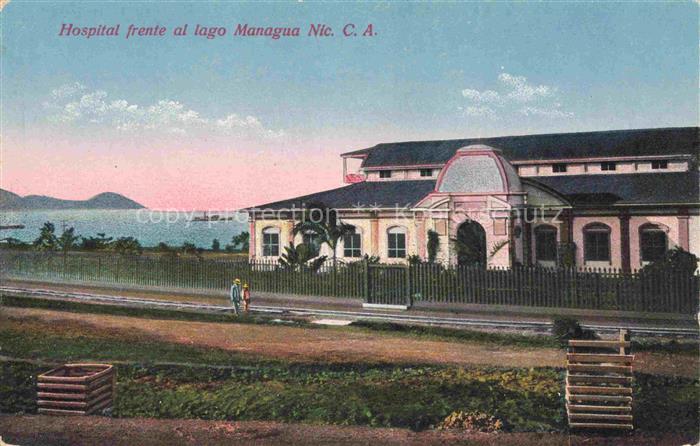 MANAGUA Nicaragua Hospital frente al lago