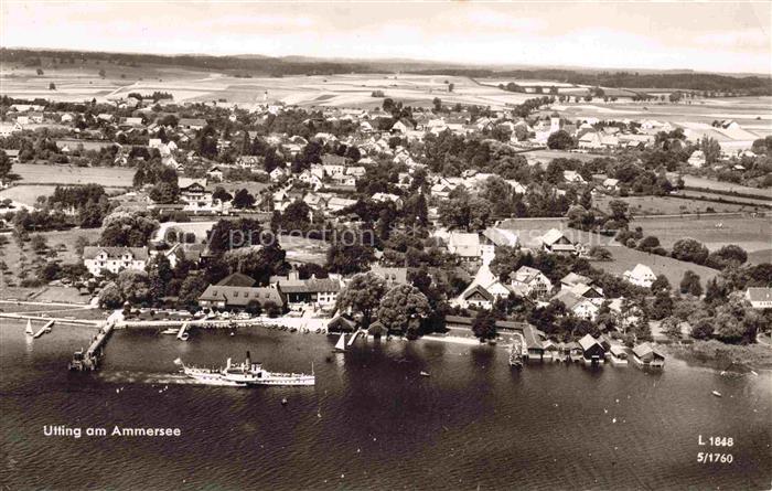 Utting Ammersee Fliegeraufnahme