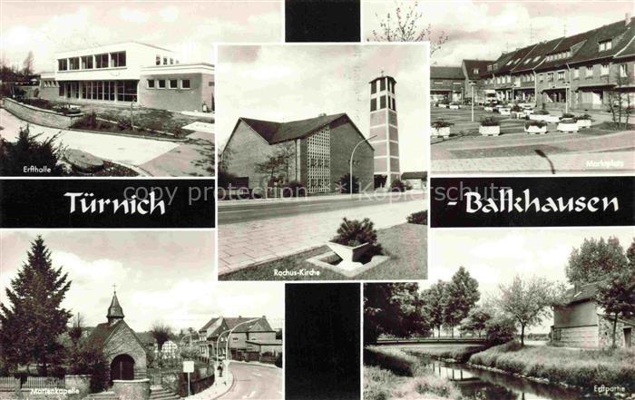 Balkhausen Tuernich Kerpen Rhein-Erft NRW Erfthalle Rochus-Kirche Marktplatz Mar