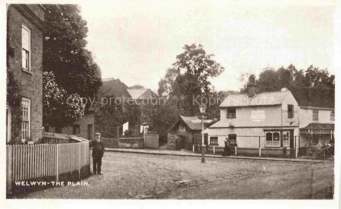 Welwyn Hatfield Hertfordshire UK The Plain