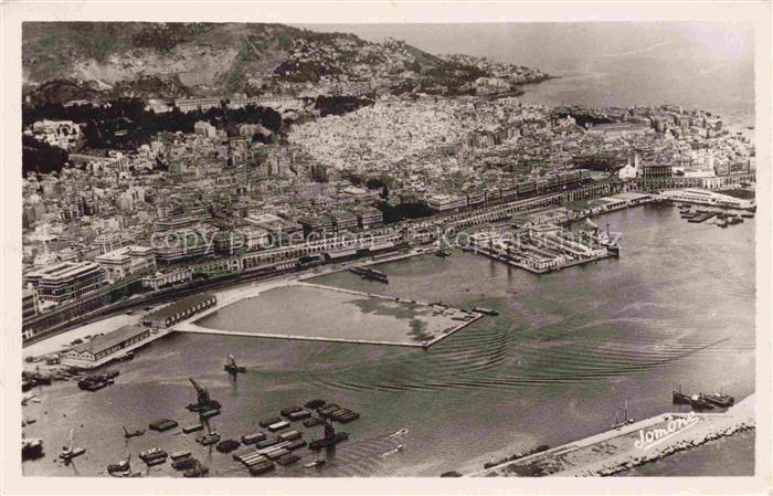 ALGER Algerie Vue générale aérienne