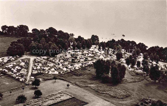 Kressbronn Bodensee BW Campingplatz Iriswiese mit Naturbadestrand
