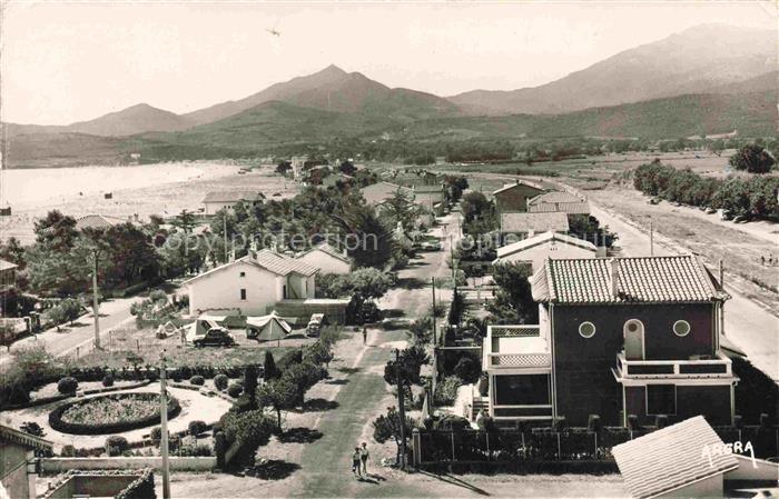 ARGELES-SUR-MER 66 Pyrenees-Orientales Vue d'ensemble panoramique