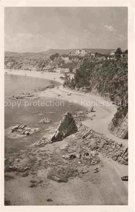 LLORET DE MAR Costa Brava ES Kuestenpanorama