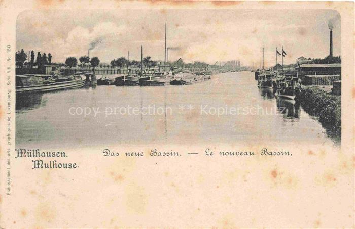 Muelhausen Elsass Das neue Bassin