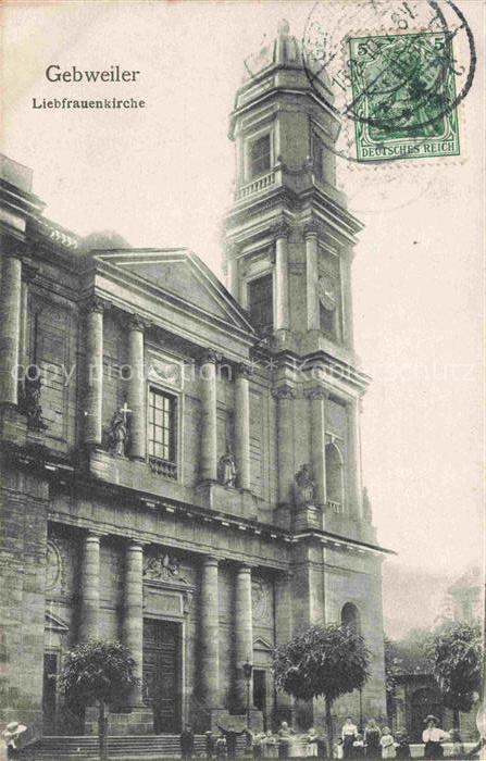 Gebweiler Guebwiler 68 Haut-Rhin Alsace Liebfrauenkirche
