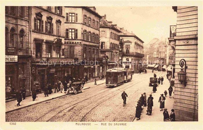 MULHOUSE Muehlhausen 68 Haut-Rhin Rue du Sauvage