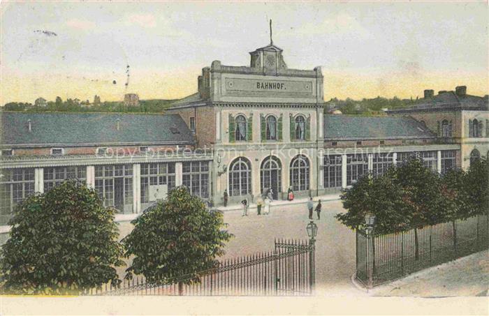 Muelhausen Elsass Bahnhof La gare