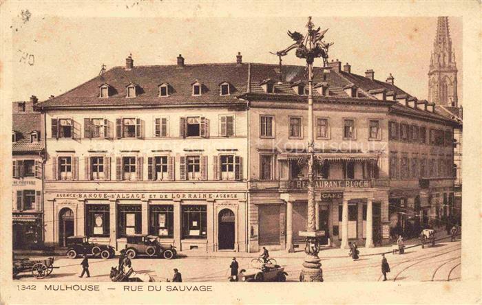 MULHOUSE Muehlhausen 68 Haut-Rhin Rue du Sauvage