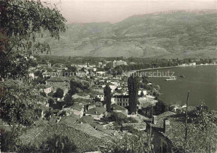 Ochrid Ochrida Macedonia North Panorama