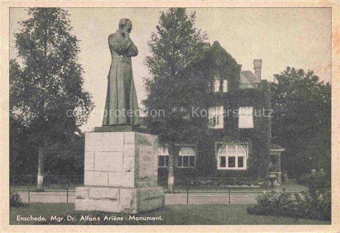 ENSCHEDE Overijssel NL Mgr. Dr. Alfon's Ariens-Monument