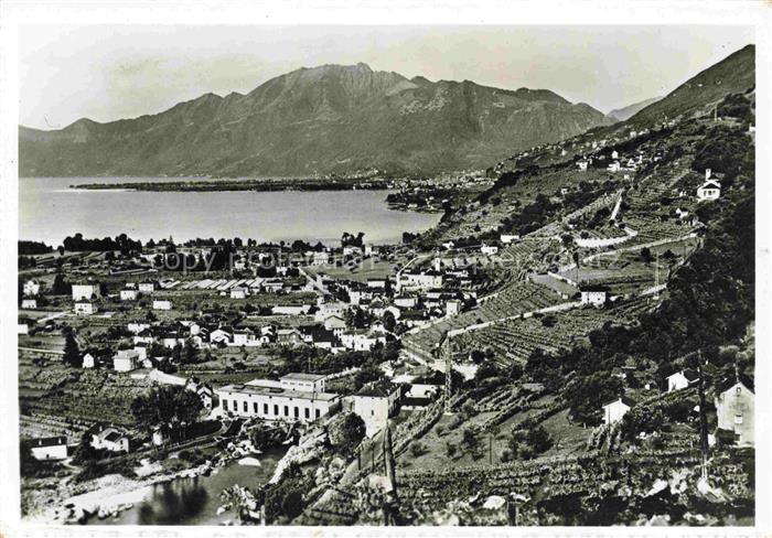 Tenero Locarno Lago Maggiore TI Panorama