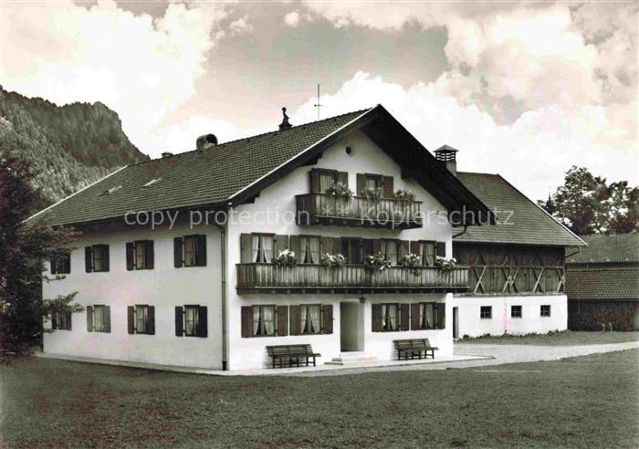 Graswang Ettal Garmisch Bayern Gaestehaus Korbinian Groebl