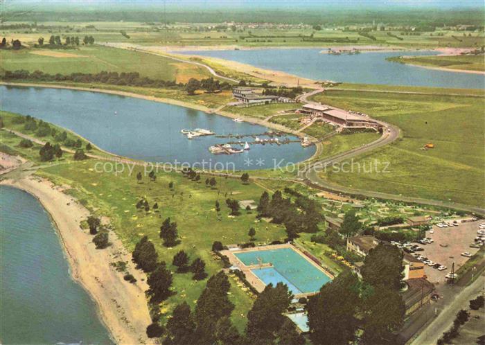 WESEL  Rhein Sporthafen Freibad