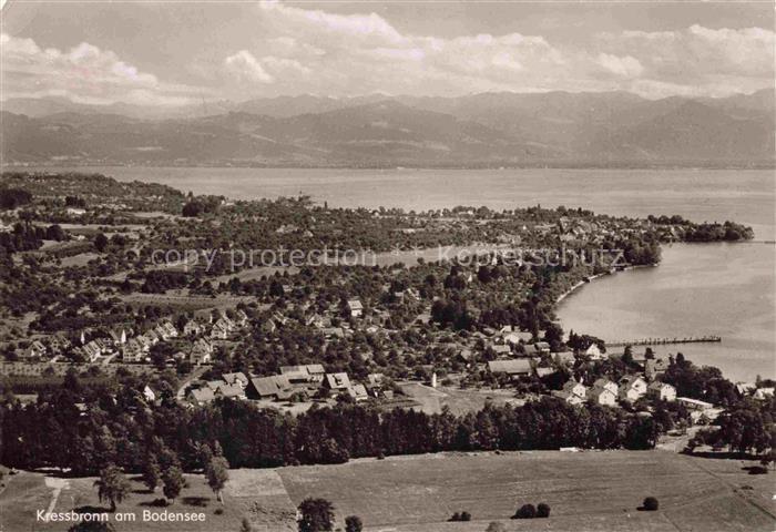 Kressbronn Bodensee BW Panorama Alpenkette