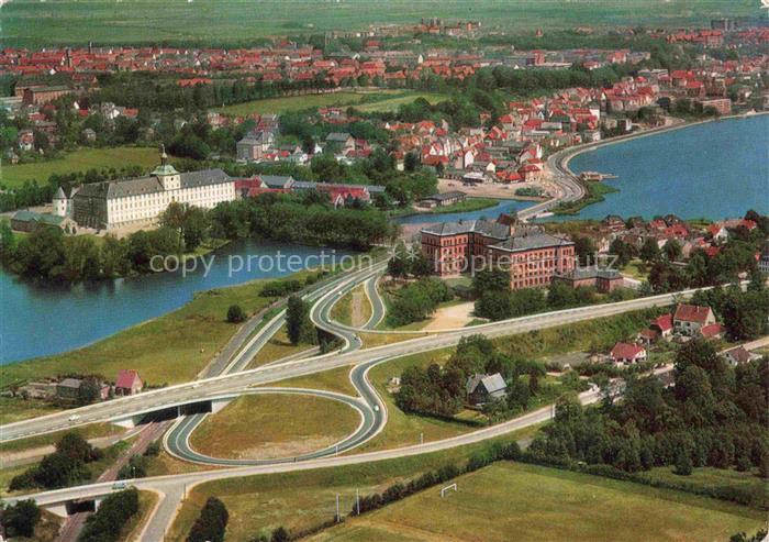 Schleswig Schlei Erfde Schleswig-Holstein Fliegeraufnahme