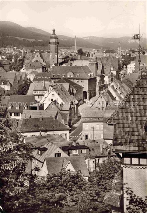 Ebingen Albstadt BW Panorama Blick ueber die Stadt
