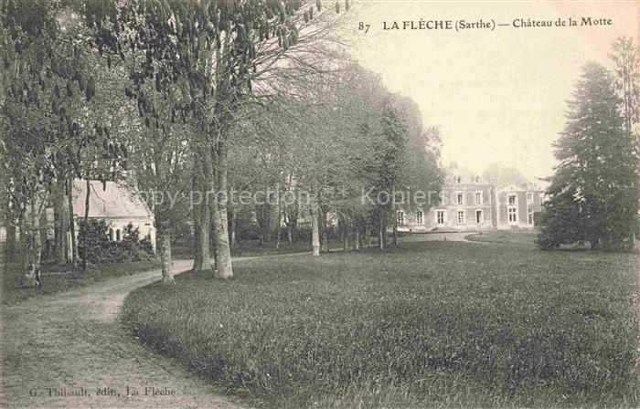 LA FLECHE 72 Sarthe Château de la Motte