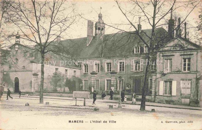MAMERS 72 Sarthe Hôtel de Ville