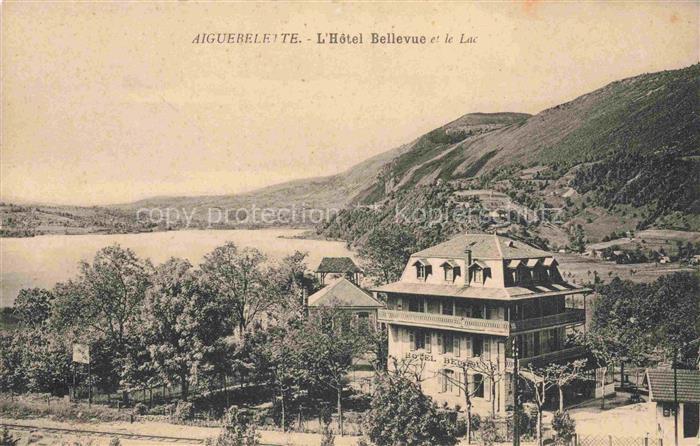 Aiguebelette-le-Lac de Saint-Alban-de-Montbel CHAMBERY 73 Savoie Hôtel Bellevue