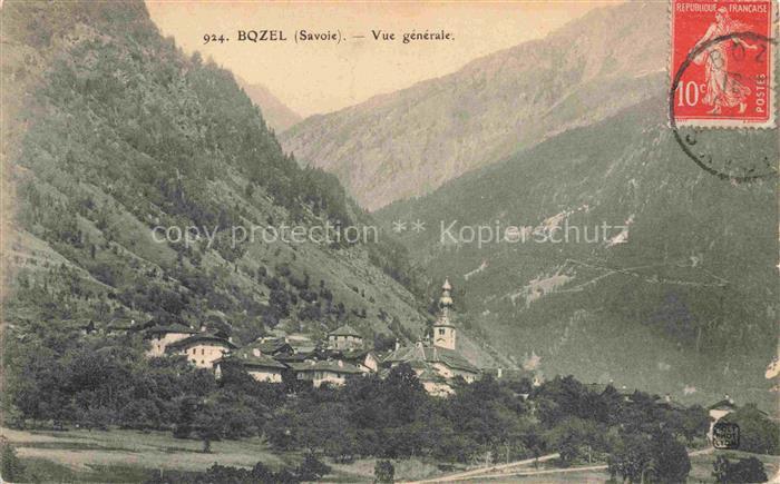 Bozel Albertville 73 Savoie Vue générale Alpes
