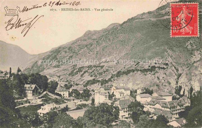 Brides-les-Bains Albertville 73 Savoie Vue générale