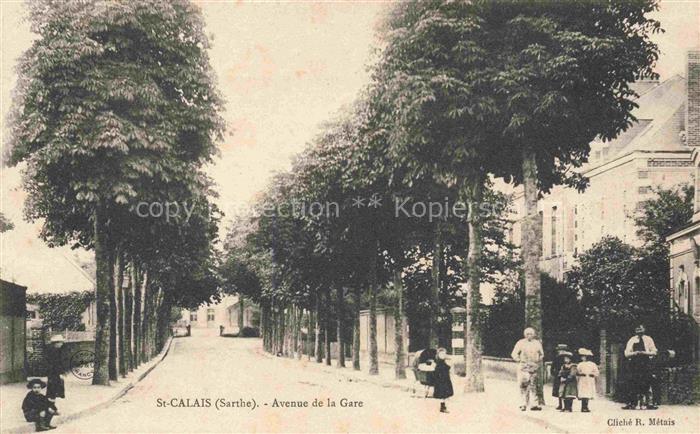 St-Calais MAMERS 72 Sarthe Avenue de la Gare