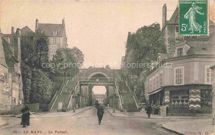 LE MANS 72 Sarthe Le Tunnel