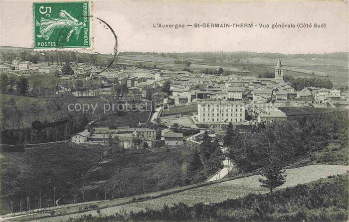 St-Germain-l Herm AMBERT 63 Puy-de-Dome Vue générale