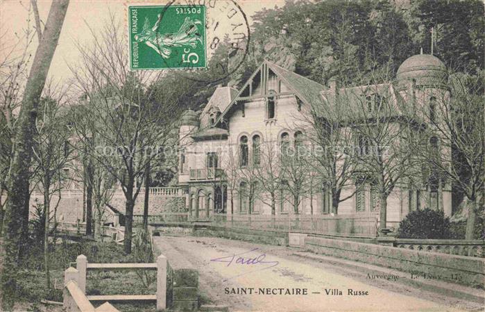 Saint-Nectaire Puy de Dome Villa Russe
