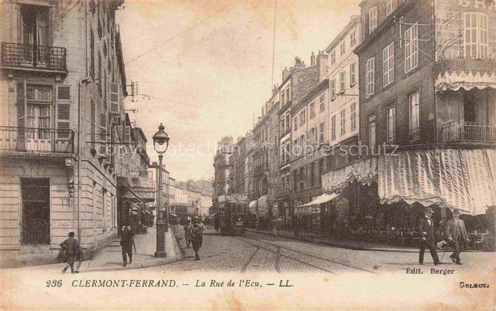 Clermont-Ferrand 63 La Rue de l'Ecu