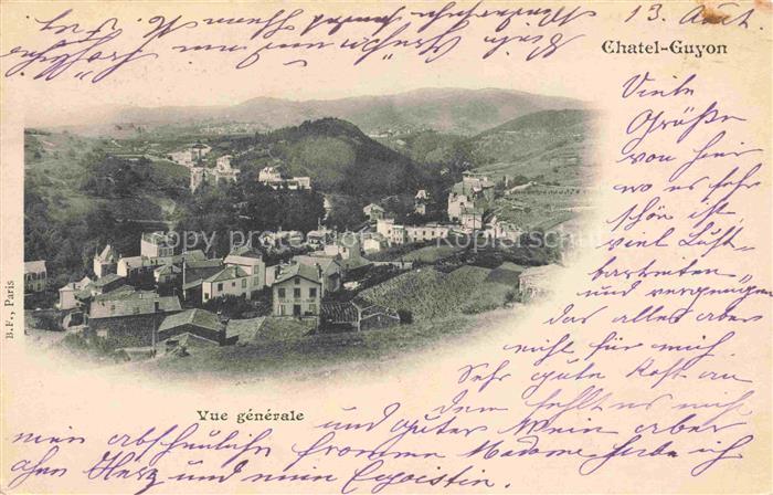 Chatel-Guyon Chatelguyon 63 Puy-de-Dome Vue générale