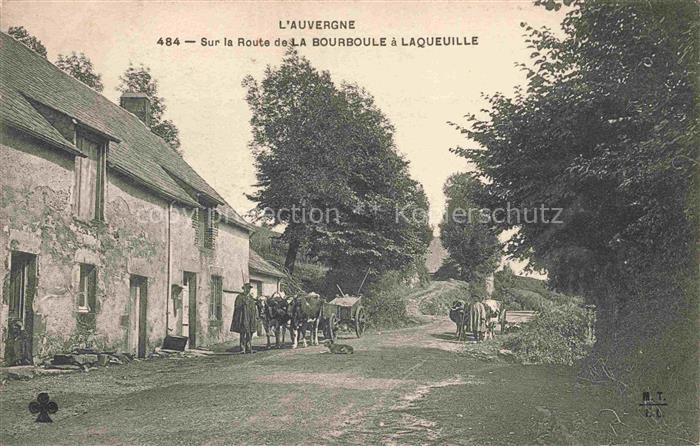 La Bourboule-les-Bains 63 Puy-de-Dome Sur la route de La Bourboule à Laqueuille