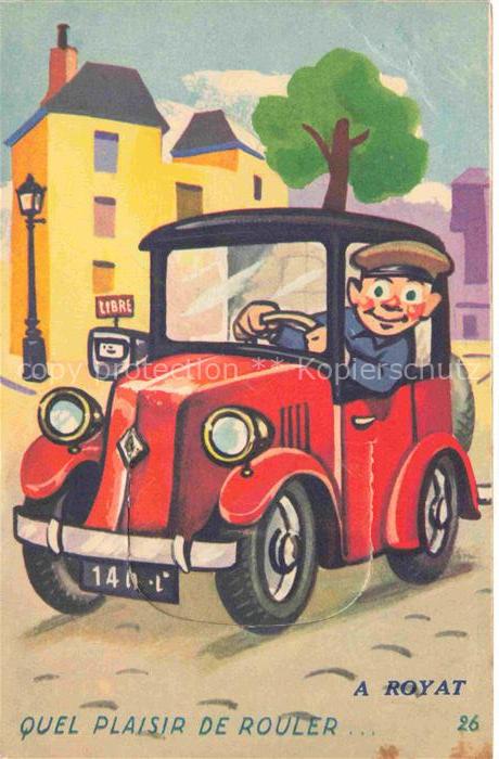 Royat-les-Bains Clermont-Ferrand 63 Puy-de-Dome Automobile Quel plaisir de roule