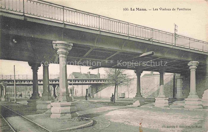 LE MANS 72 Sarthe Les Viaducs de Pontlieue