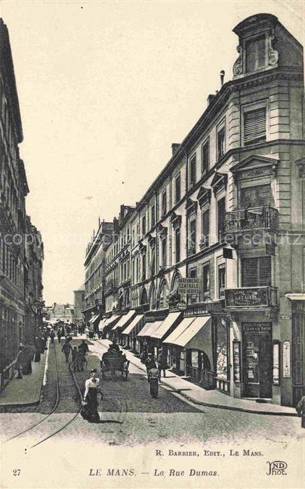 LE MANS 72 Sarthe La Rue Dumas