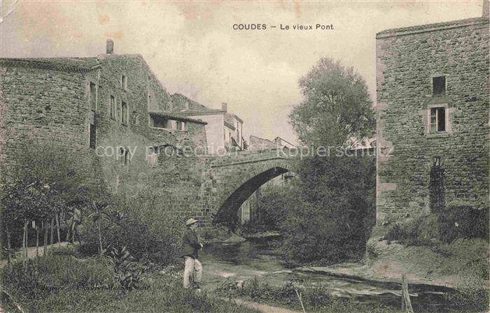 Coudes IssOIRE 63 Puy-de-Dome Le vieux pont