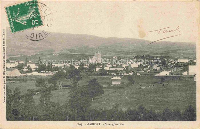 Ambert 63 Puy-de-Dome Vue générale