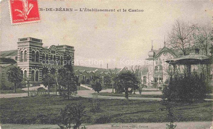 Salies-de-Bearn PAU 64 Pyrenees-Atlantiques L'Etablissement et le Casino