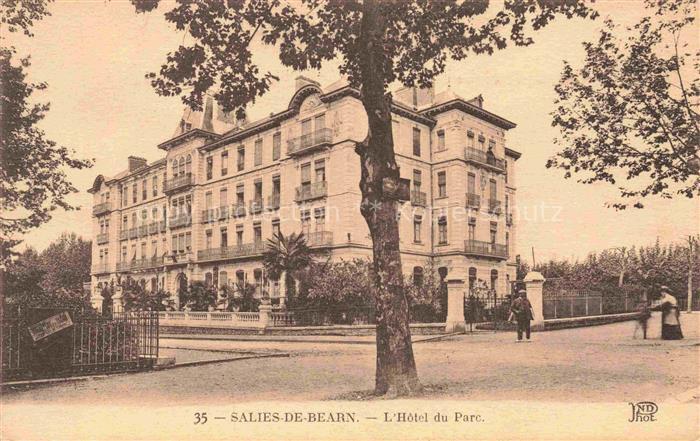 Salies-de-Bearn PAU 64 Pyrenees-Atlantiques Hôtel du Parc
